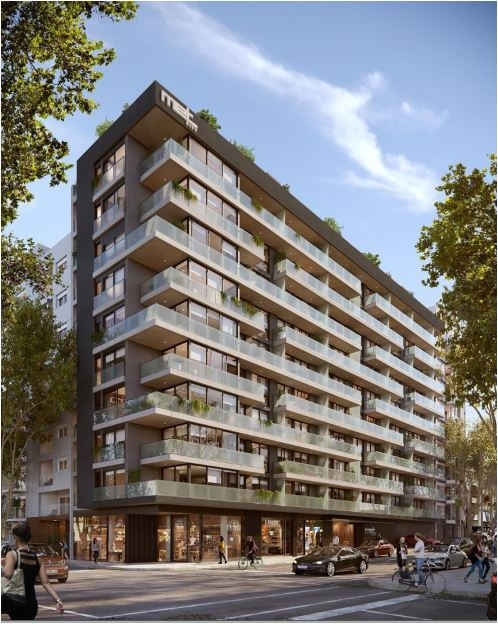 IDEAL INVERSORES VIVIENDA SOCIAL PALERMO, CANELONES Y Z. MICHELINI, A ESTRENAR 1 DORMITORIO, OPCIÓN GARAGE