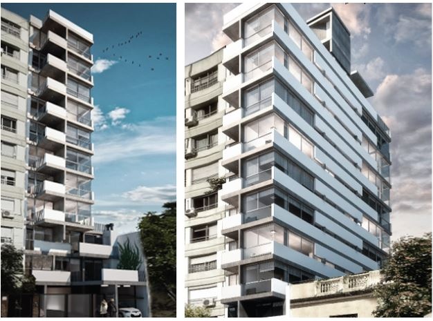 AV. BRASIL, 2 DORM, 1 BAÑO, AIRE ACONDICIONADO. TERRAZA CON PARRILLERO.