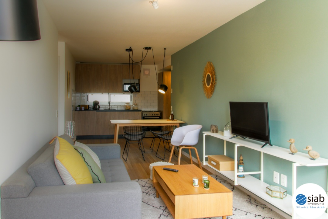 TRES CRUCES A ESTRENAR, 2 DORM, 1 BAÑO. BARBACOA , GYM, LAUNDRY, MICROCINE GARAGE OPCIONAL